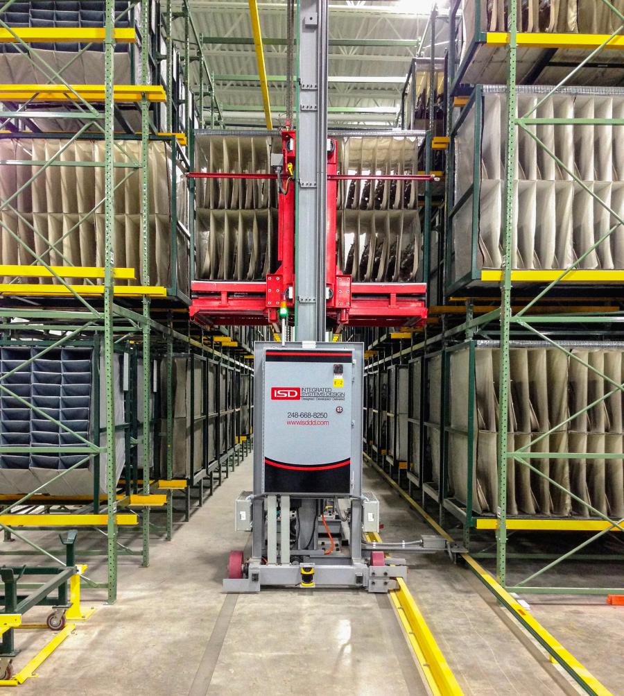 UltraStore Mid-Load ASRS System Increases Storage Density and Reliability