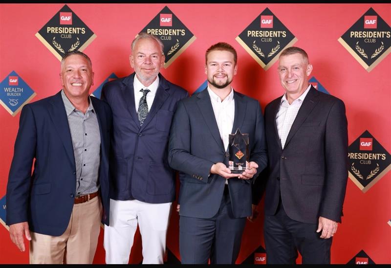 Chase Construction North West Inc., Earns 2025 GAF President’s Award, Nominated for Best Roofing Company in the PNW