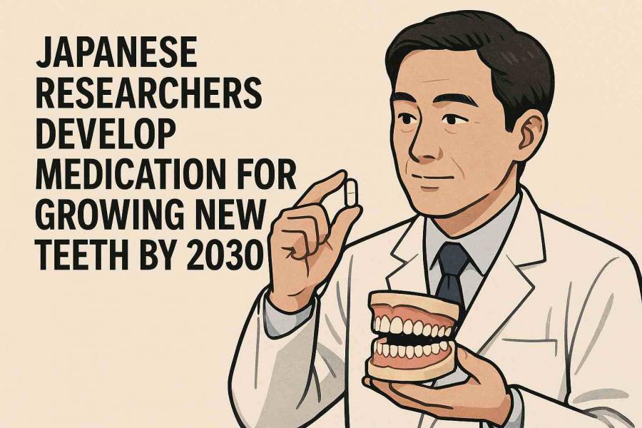 Japanese Researchers Develop Medication for Growing New Teeth by 2030