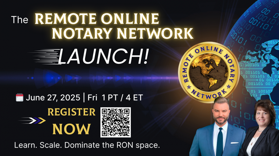 Remote Online Notary Network (RONN) Launches to Empower Notaries Nationwide