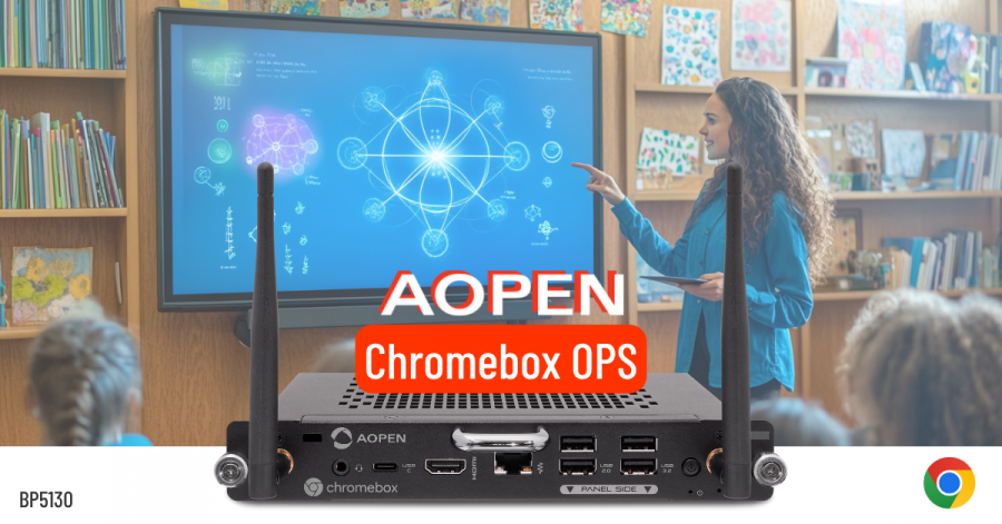 AOPEN to Showcase Revolutionary Chromebox OPS at Google and Acer Booths During ISTE Live 25