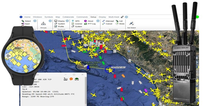 Link-16 at a Glance: Tactical Data on to Samsung Smartwatch