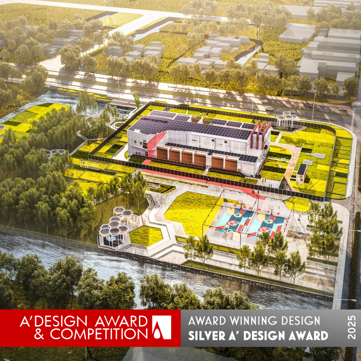 Pastoral Substation by Hang Chen Wins Silver in A’ Design Award for Engineering, Construction and Infrastructure Design