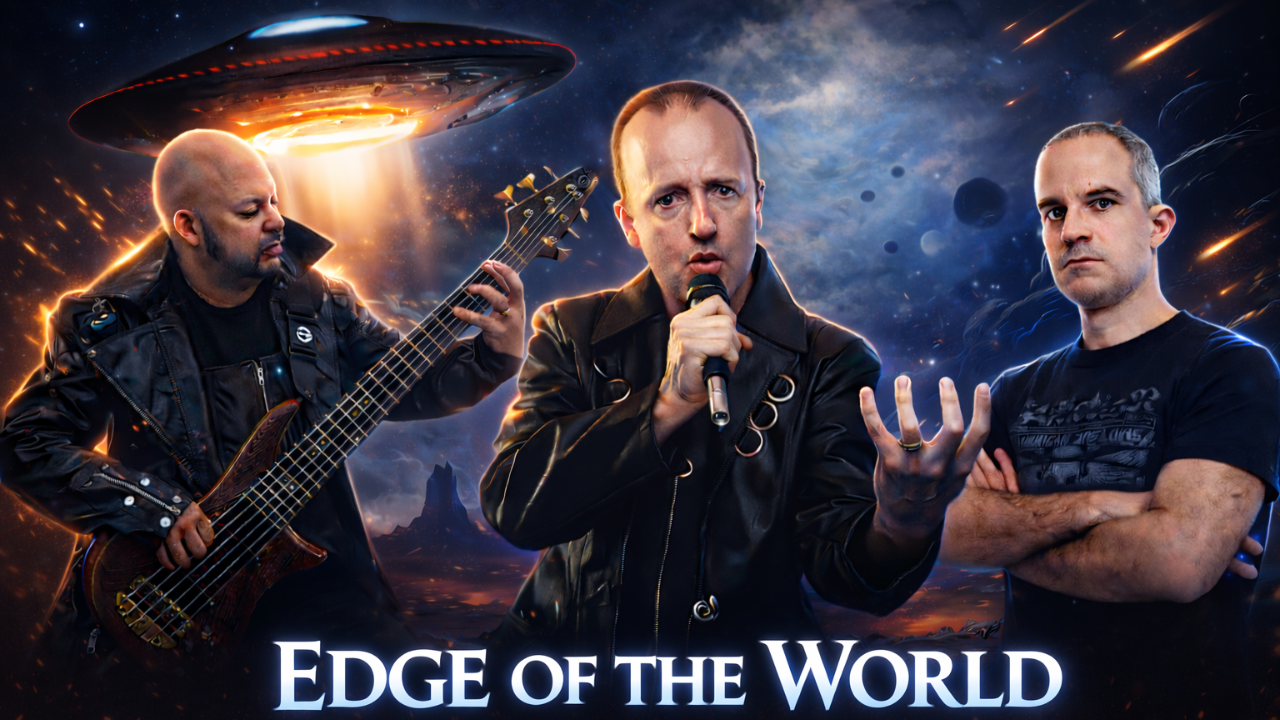 Brian Hunsaker Launches Heaviest Single Yet, ‘Edge Of The World,’ Blending Cinematic Metal with A Story of Willpower