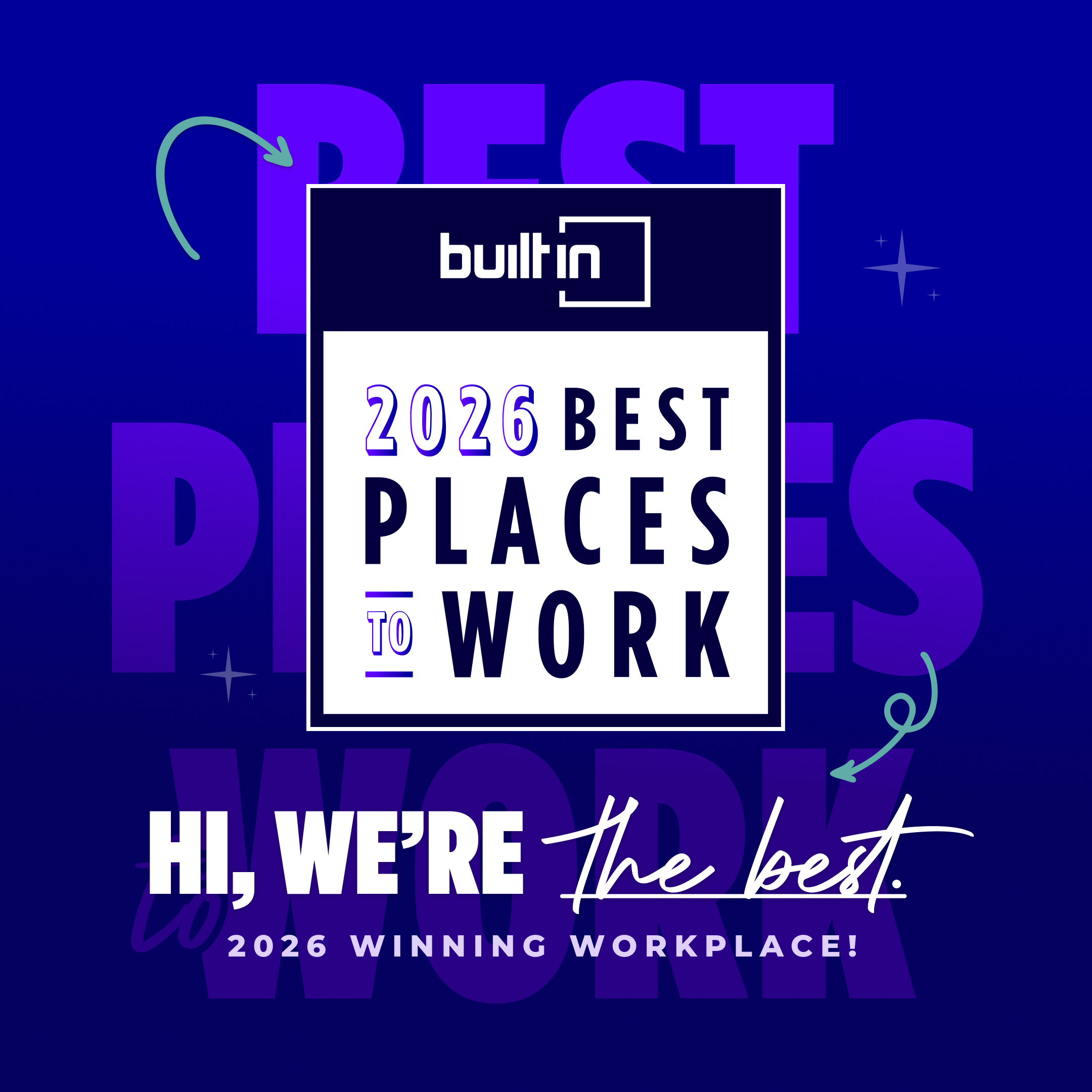 Built In honors Dscout in its esteemed 2026 Best Places to Work Awards