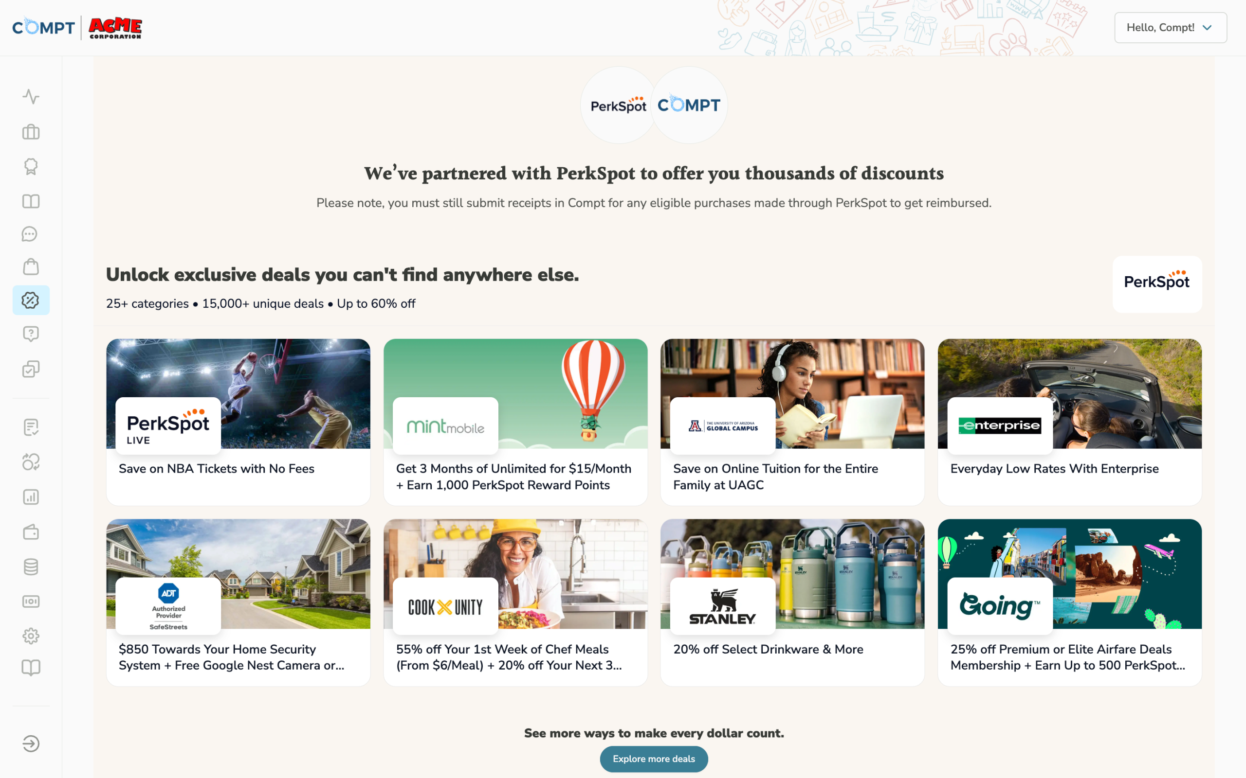 Compt Expands Its Lifestyle Spending Account Platform with Employee Discounts