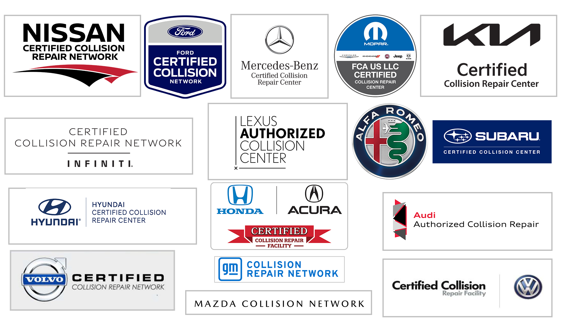 Metro Auto Body Elevates Collision Repair Standards with Extensive OEM Certifications