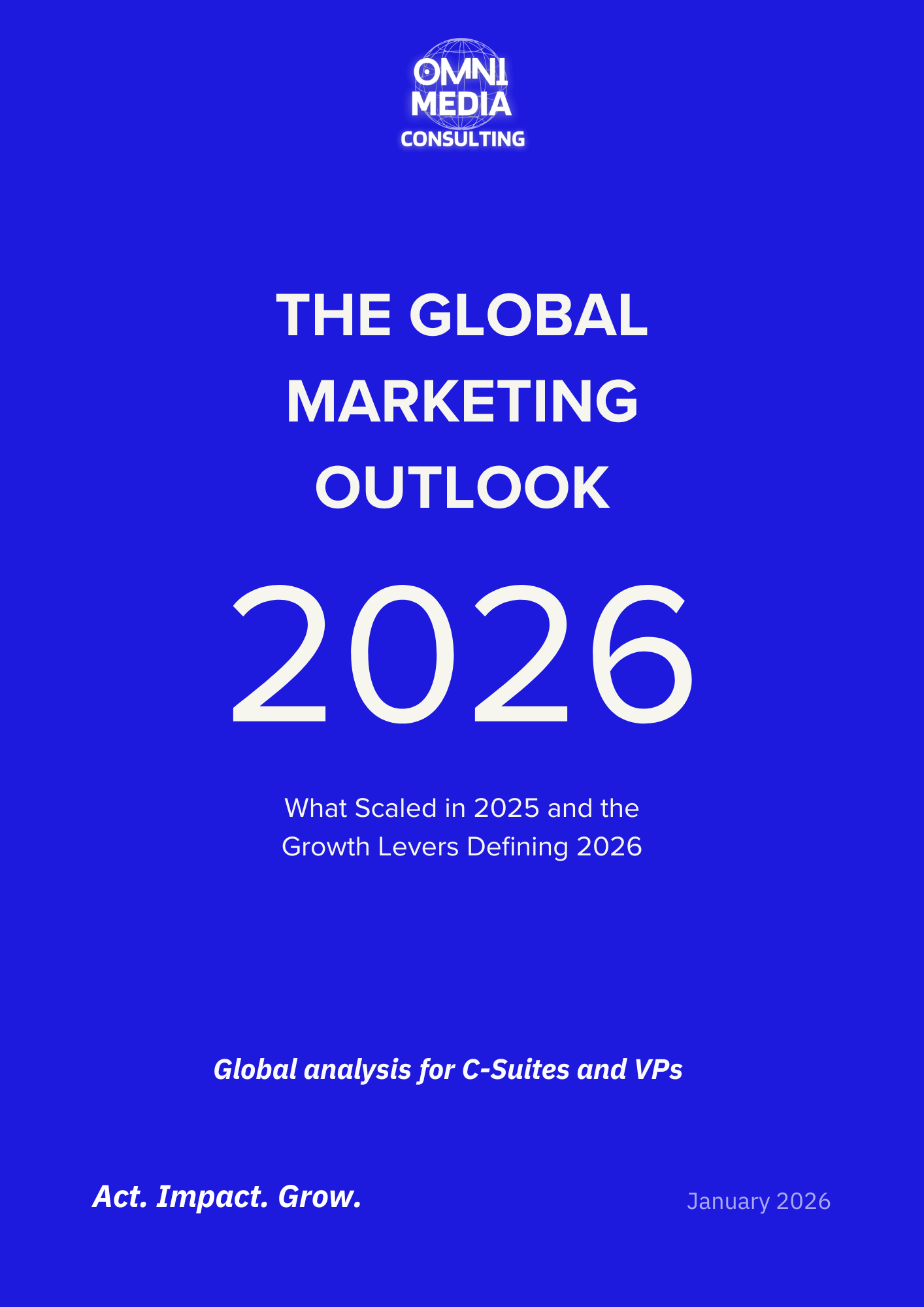 Omni Media Consulting Releases ‘The Global Marketing Outlook 2026’ Report