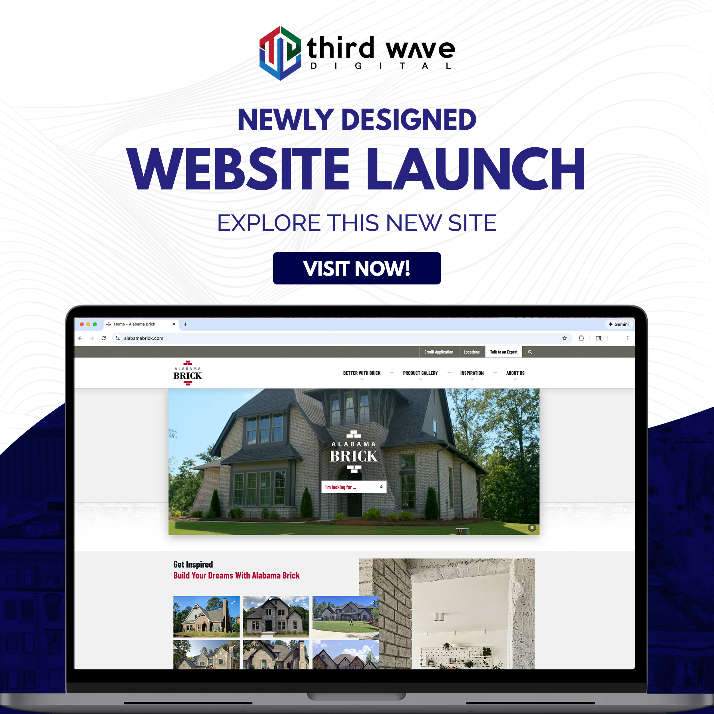 Brand New Website for Alabama Brick