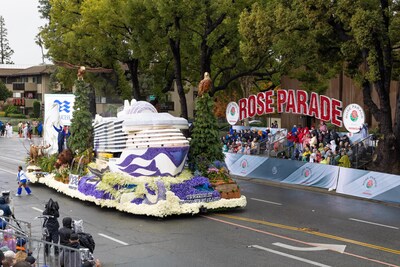 Princess Cruises Rings in New Year’s Day with Star Princess Alaska-Themed Float in the Rose Parade®